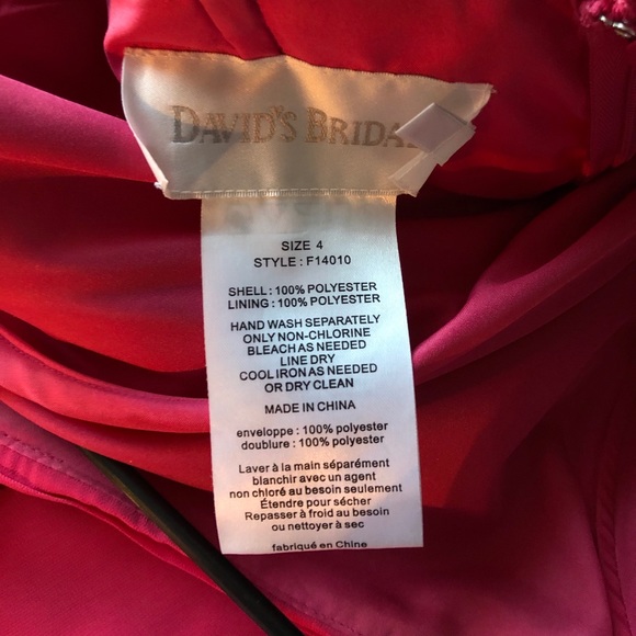 2 david’s bridal bridesmaid dresses - Picture 5 of 6